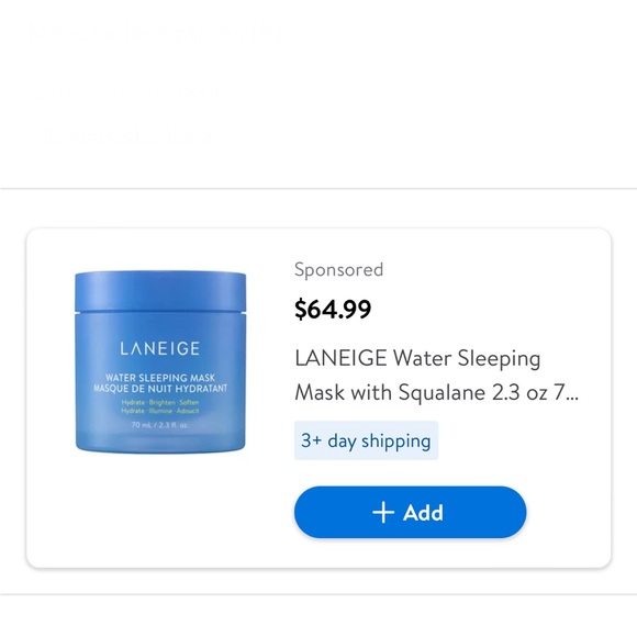 LANEIGE Water Sleeping Mask with Squalane - Picture 7 of 8